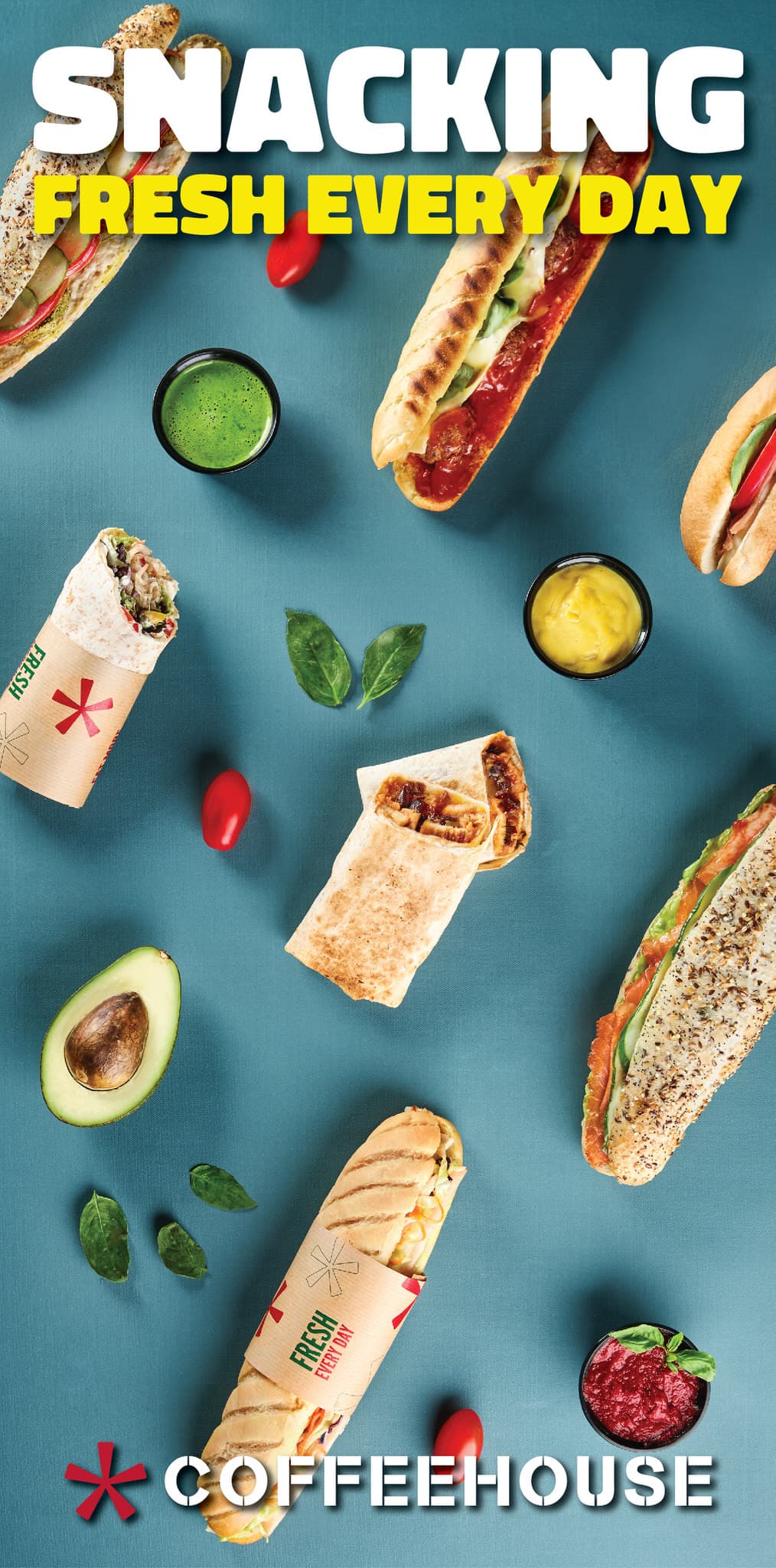 Coffeehouse TasteHabitat – Snacking Campaign