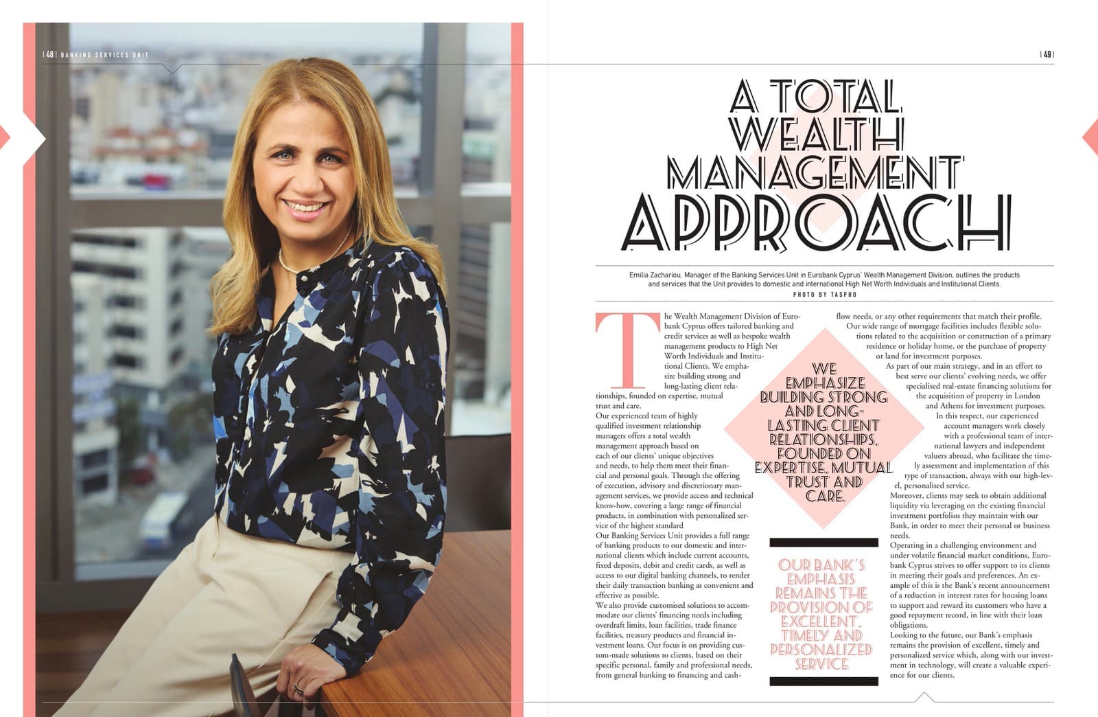 Eurobank – The Cyprus Journal of Wealth Management Issue Sixth Edition