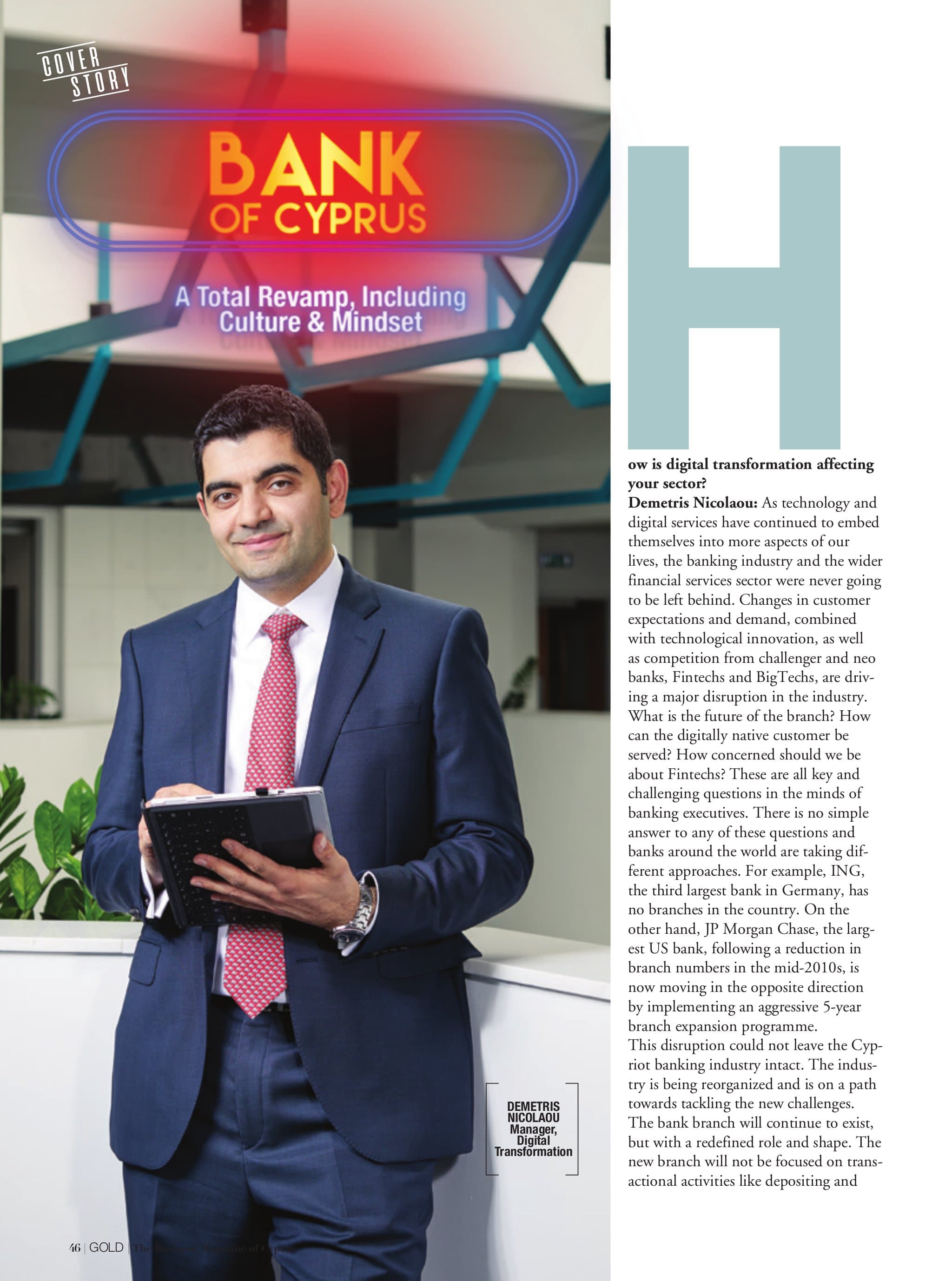 GOLD Magazine Issue 108 – Digital Transformation