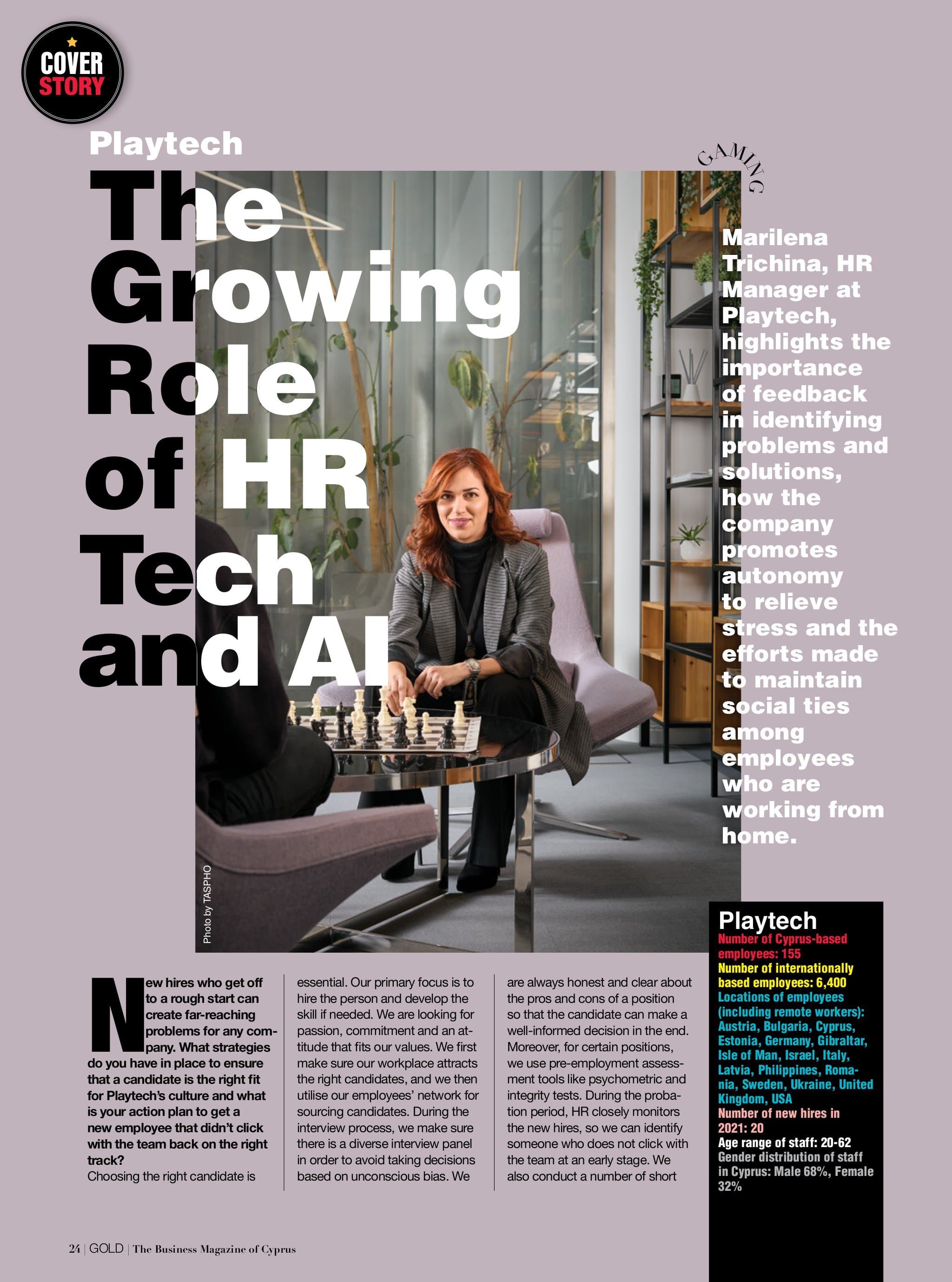 GOLD Magazine Issue 131 – The Human (Resources) Factor