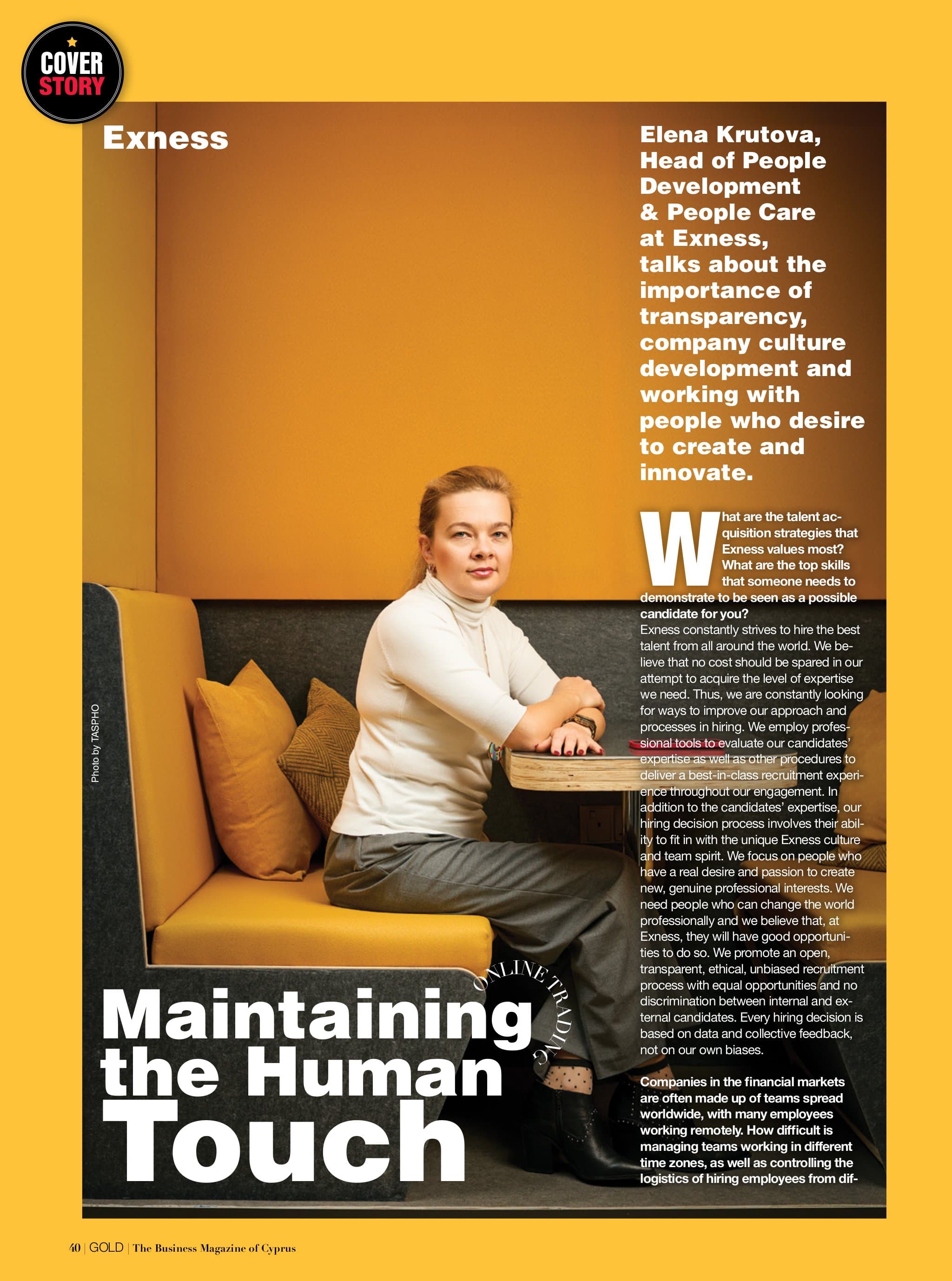 GOLD Magazine Issue 131 – The Human (Resources) Factor