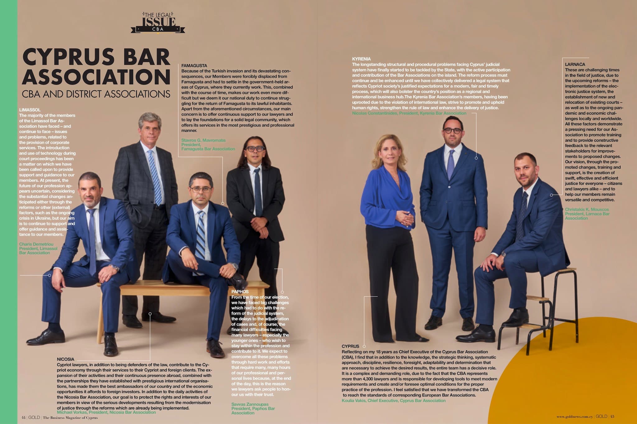 GOLD Magazine Issue 137 – In the Name of the Law