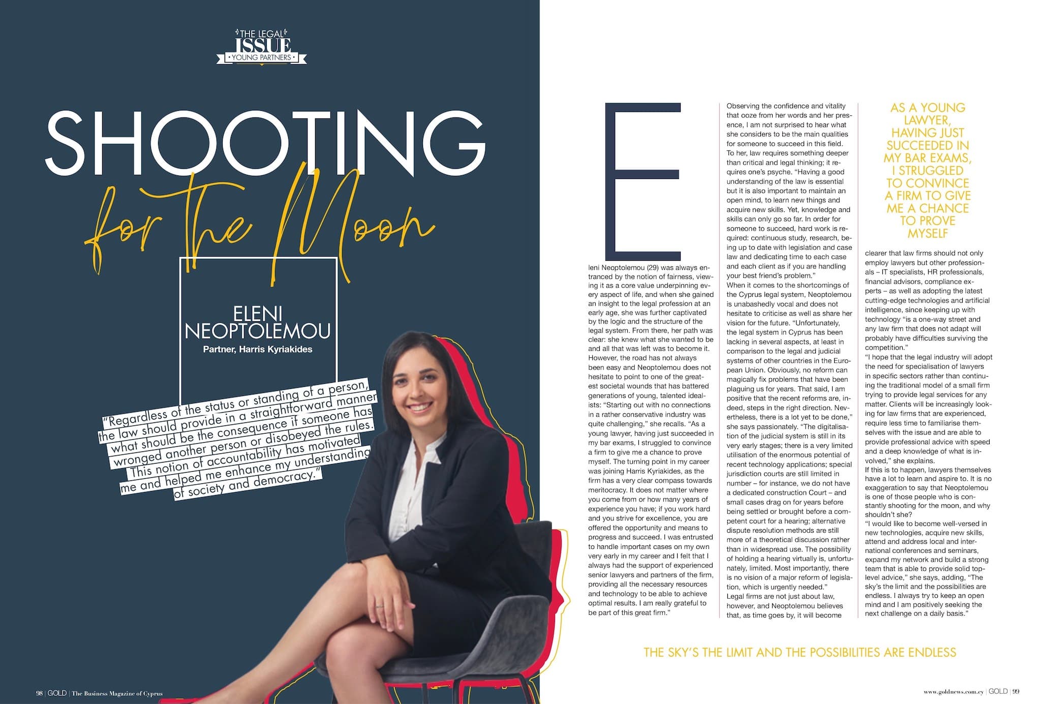 GOLD Magazine Issue 137 – In the Name of the Law