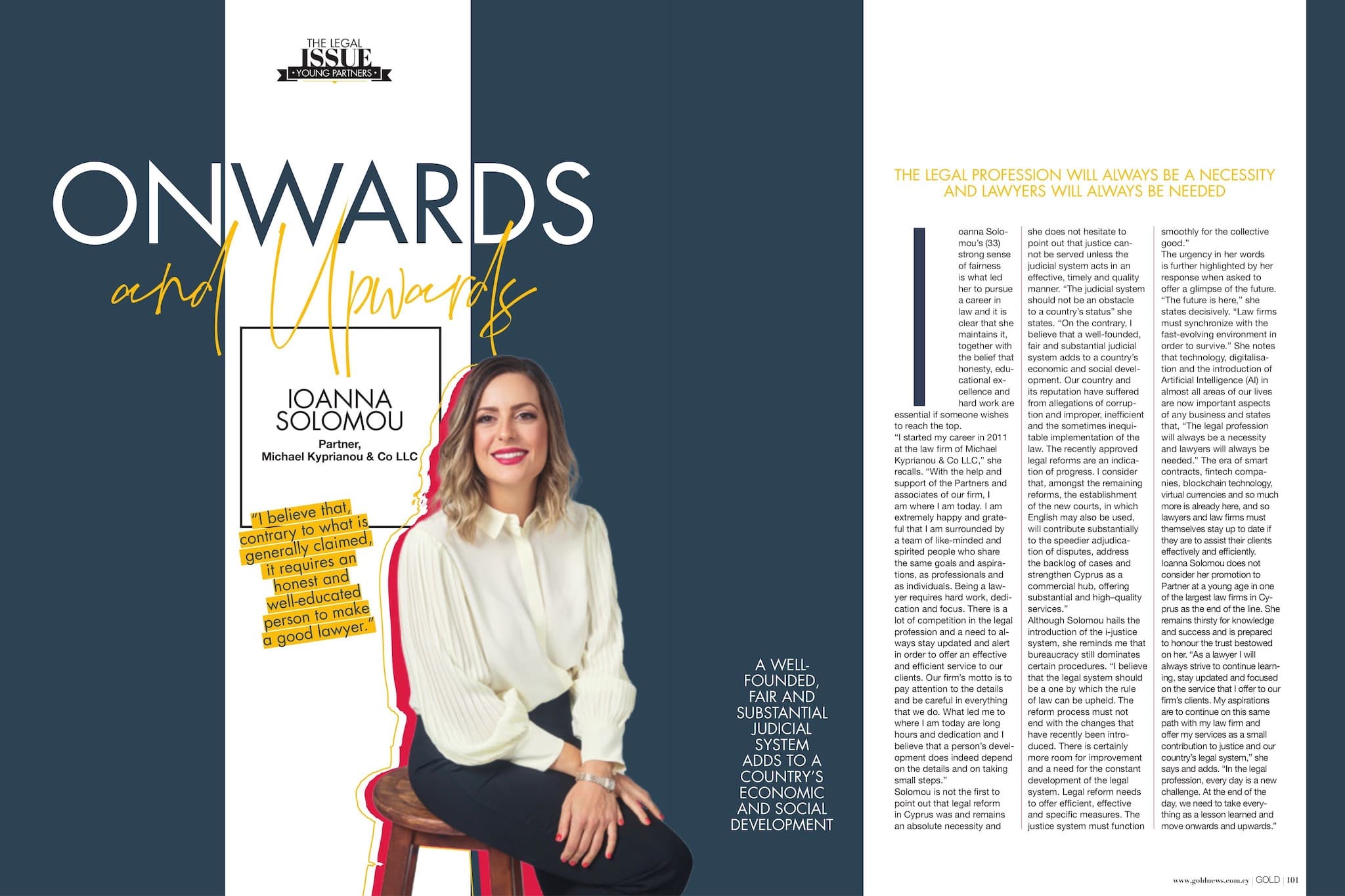 GOLD Magazine Issue 137 – In the Name of the Law