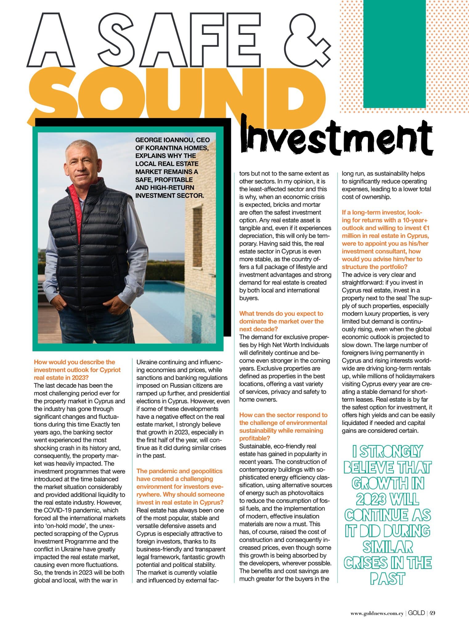 GOLD Magazine Issue 143 – The Investment Issue