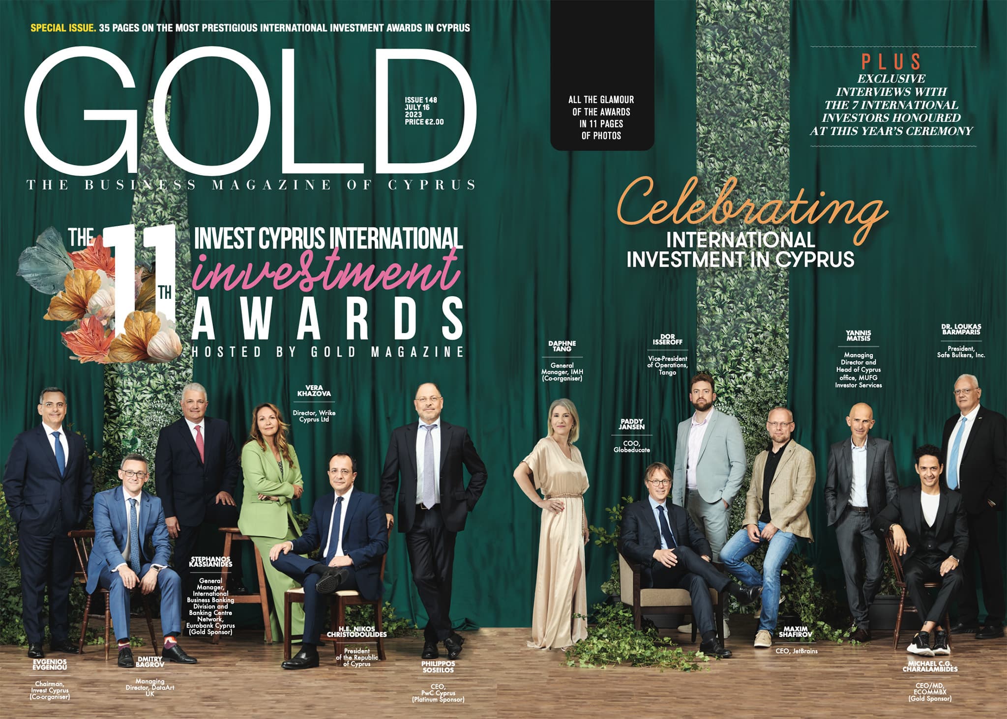 GOLD Magazine Issue 148 – 11th Invest Cyprus International Investment Awards