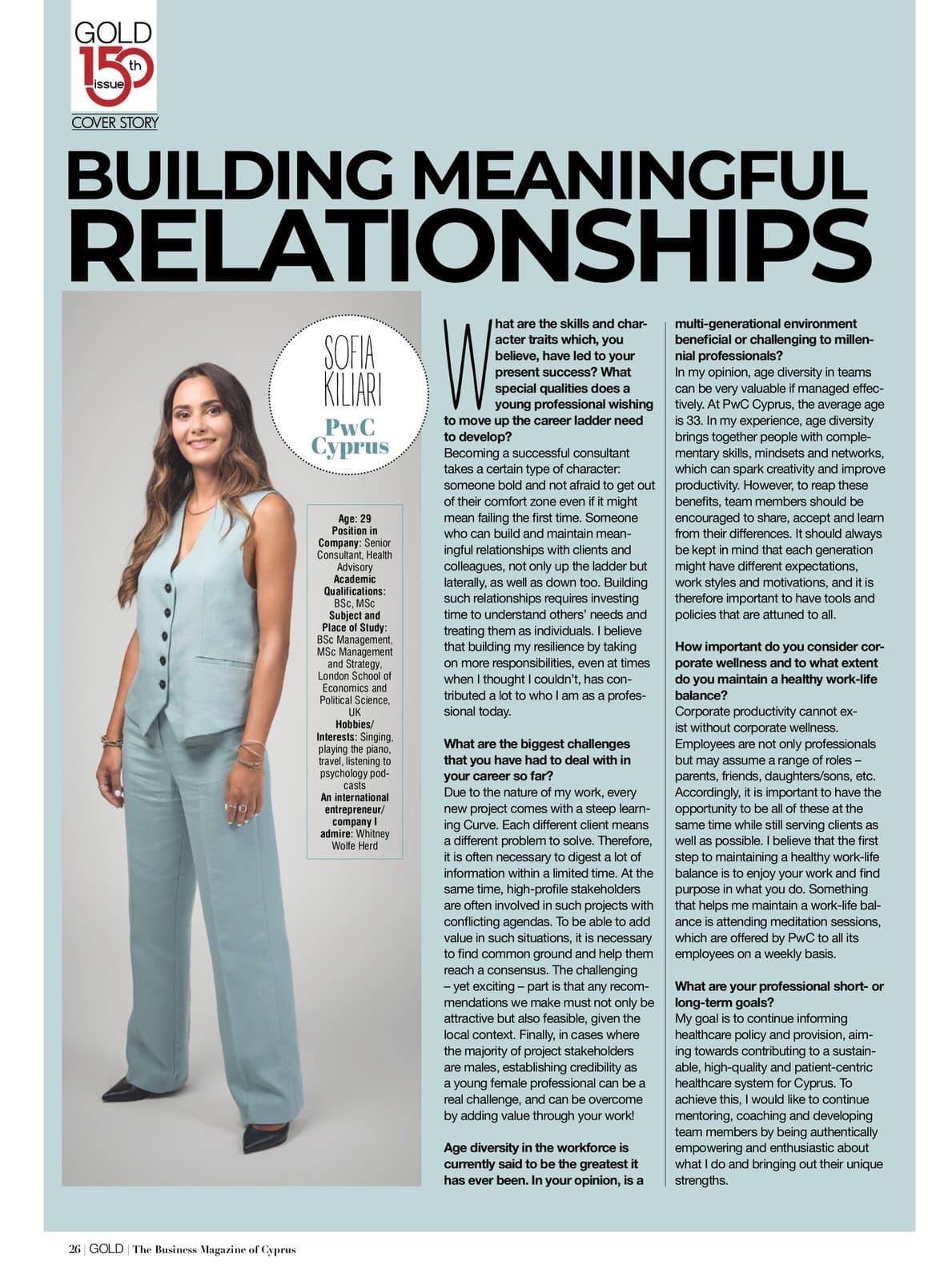 GOLD Magazine Issue 150 – Rising Stars