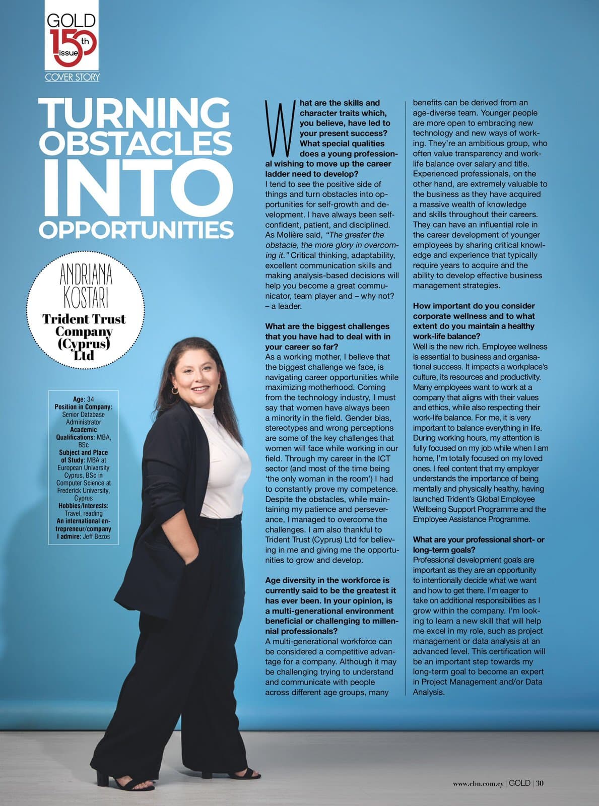 GOLD Magazine Issue 150 – Rising Stars