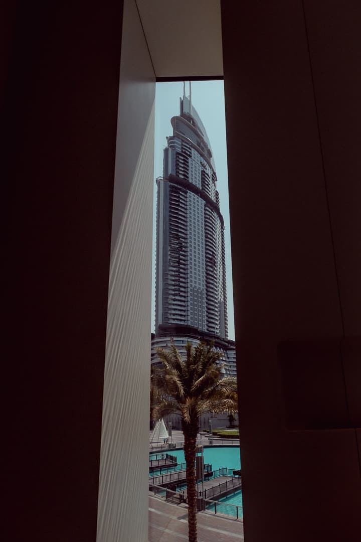 outside