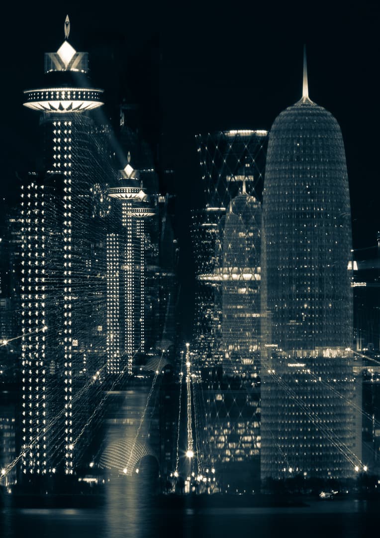 outside